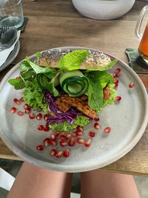 Oriental bagel at Kolma in Langkawi