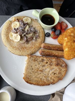 The vegan count house  at Count House Café in Pendeen