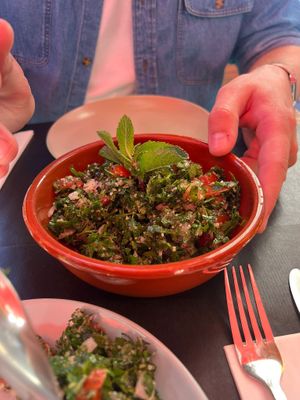 tabouleh  at East @ West in Brussels