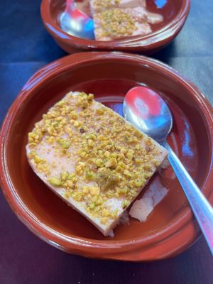 dessert  at East @ West in Brussels