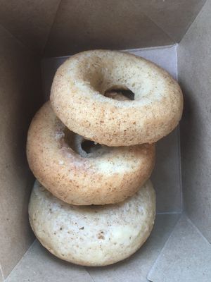Apple cider doughnuts at Col's Kitchen in Concord