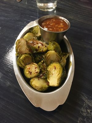 Brussels sprouts  at Col's Kitchen in Concord