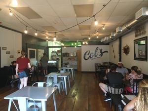 Inside at Col's Kitchen in Concord