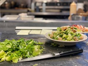 Caesar the Diem salad at Col's Kitchen in Concord