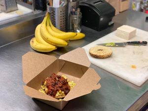 Chili Cheese Scram Sammy at Col's Kitchen in Concord