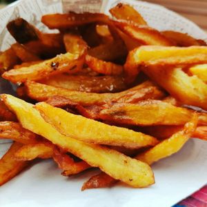 French fries delicious at Vegan Escape in Bois-darcy