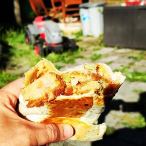 Menu tacos with 3 vegan meats at Vegan Escape in Bois-darcy