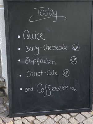 3 vegan cakes  at Mono Loco in Leipzig