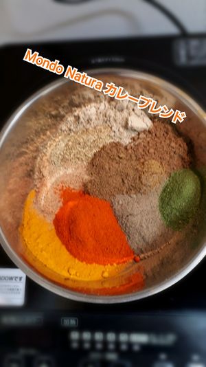 our special japanese curry mix at Mondo Natura in Akashi