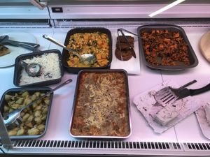 Take away at La Petita Vegana  in Barcelona