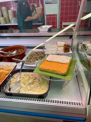 Postres muy ricos   at La Petita Vegana  in Barcelona