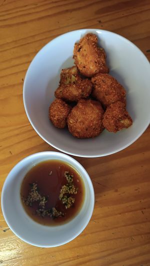 Nuggets de colifor at La Petita Vegana  in Barcelona