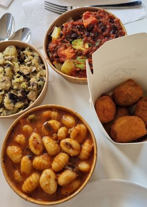  at La Petita Vegana  in Barcelona