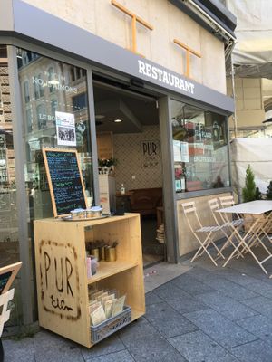 The front of the restaurant. at Pur etc in Mulhouse