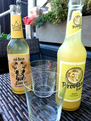 Cold drinks at Café BellaBarista in Dusseldorf