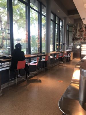 Inside at Jardin Botanique in Montreal