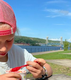 Ice cream and gelato in Houghton MI! Lot's of Vegan options and now with Vegan/ Gluten Free Cones! Fun things to do in Houghton and the BEST Ice Cream and Vegan Gelato! at Portage Paddle Sports in Houghton