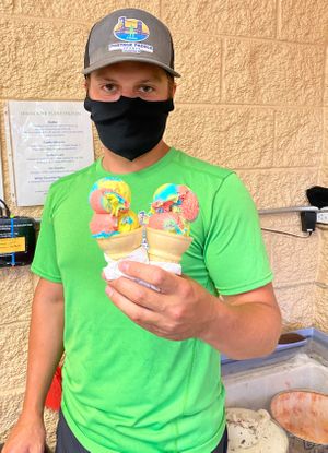 Ice cream and gelato in Houghton MI! Lot's of Vegan options and now with Vegan/ Gluten Free Cones! Fun things to do in Houghton and the BEST Ice Cream and Vegan Gelato! at Portage Paddle Sports in Houghton
