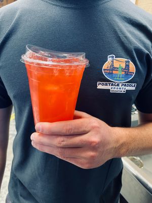 Ice cream and gelato in Houghton MI! Lot's of Vegan options and now with Vegan/ Gluten Free Cones! Fun things to do in Houghton and the BEST Ice Cream and Vegan Gelato! at Portage Paddle Sports in Houghton