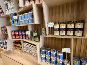 Groceries section   at Nature's Charm in Bangkok