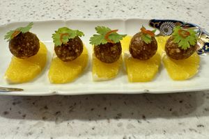 Ma Hor appetizerr  at Nature's Charm in Bangkok