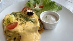 “Lasagna"  at Nature's Charm in Bangkok