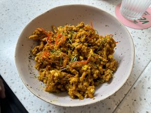 Kua Kling, super spicy & delicious!!  at Nature's Charm in Bangkok