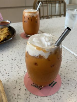 Thai tea  at Nature's Charm in Bangkok