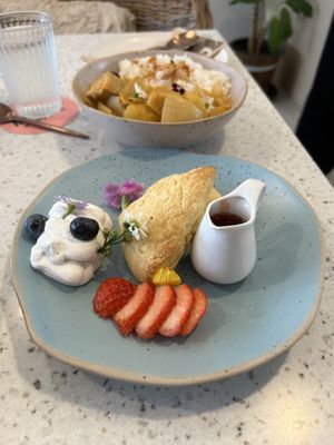 Scones  at Nature's Charm in Bangkok
