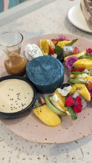 Pancakes at Nature's Charm in Bangkok