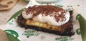 Banoffee Pie at Nature's Charm in Bangkok