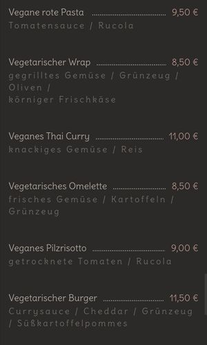 Speisekarte 1 at Helgas Kitchen in Rostock