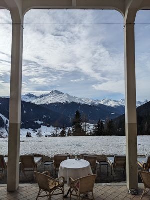  at Schatzalp Snow Beach in Davos
