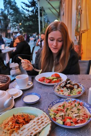 Outside Seating Area  at Haba-Eat in Batumi