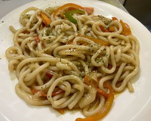 Udon noodles   at Dokdo Korea in Madrid