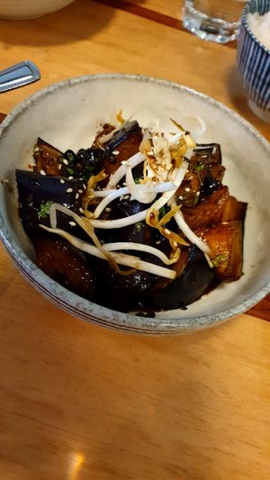 Eggplant at The Flying Pigeon in Gisborne