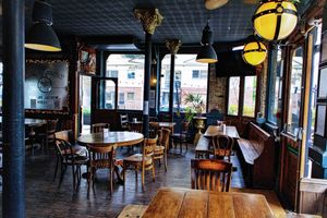 Cosy space inside at The Great Exhibition in South East London