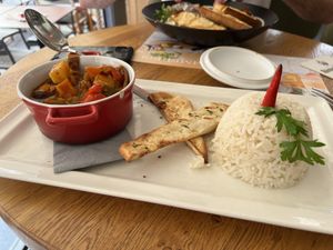  Curry with vegetables  at ALEX in Koblenz