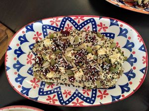 Beirut open sandwich at Glück Artisan Food and Coffee in Phuket