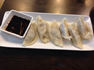 steamed dumplings  at North South East West Fusion Vegetarian Restaurant 东南西北素食融合餐馆 in Central Singapore
