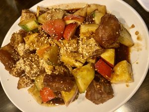 Fruits Rojak at North South East West Fusion Vegetarian Restaurant 东南西北素食融合餐馆 in Central Singapore