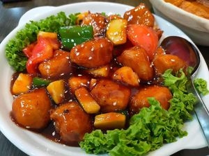  at North South East West Fusion Vegetarian Restaurant 东南西北素食融合餐馆 in Central Singapore