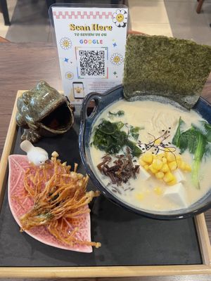   at North South East West Fusion Vegetarian Restaurant 东南西北素食融合餐馆 in Central Singapore