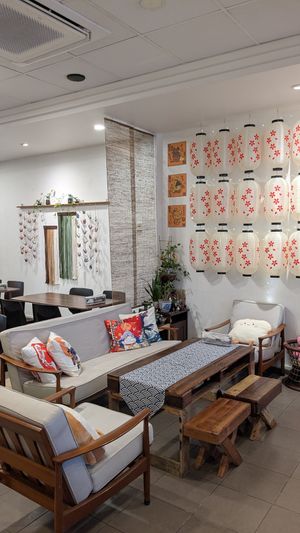 Interior at North South East West Fusion Vegetarian Restaurant 东南西北素食融合餐馆 in Central Singapore