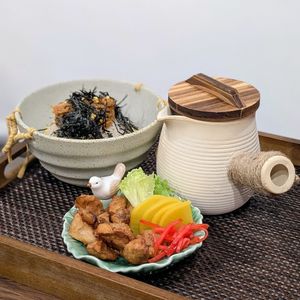 Vegan Ochazuke Set at North South East West Fusion Vegetarian Restaurant 东南西北素食融合餐馆 in Central Singapore