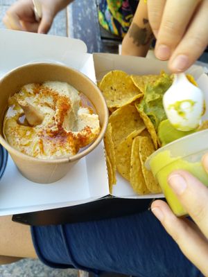Hummus at Beive in Vic