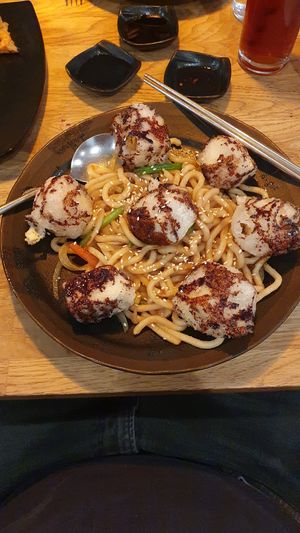 Tofu noodles. They were so good 👍 at Lime Orange in South West London