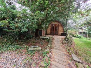 Redwood pod at The Greenhouse Spa Retreat in Saltash