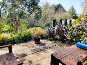 Juniper Patio at The Greenhouse Spa Retreat in Saltash