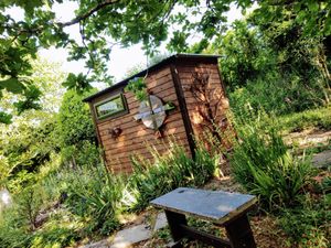 Toilet / Shower Block at The Greenhouse Spa Retreat in Saltash